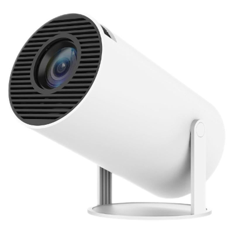 Portable HD Home Projector – Compact Barrel Design for Bedroom Cinema